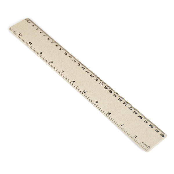 Branded Eco Ruler PP and Wheat ruler. MM, CM, Inches