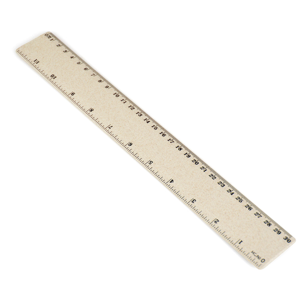 Branded Eco Ruler PP and Wheat ruler. MM, CM, Inches