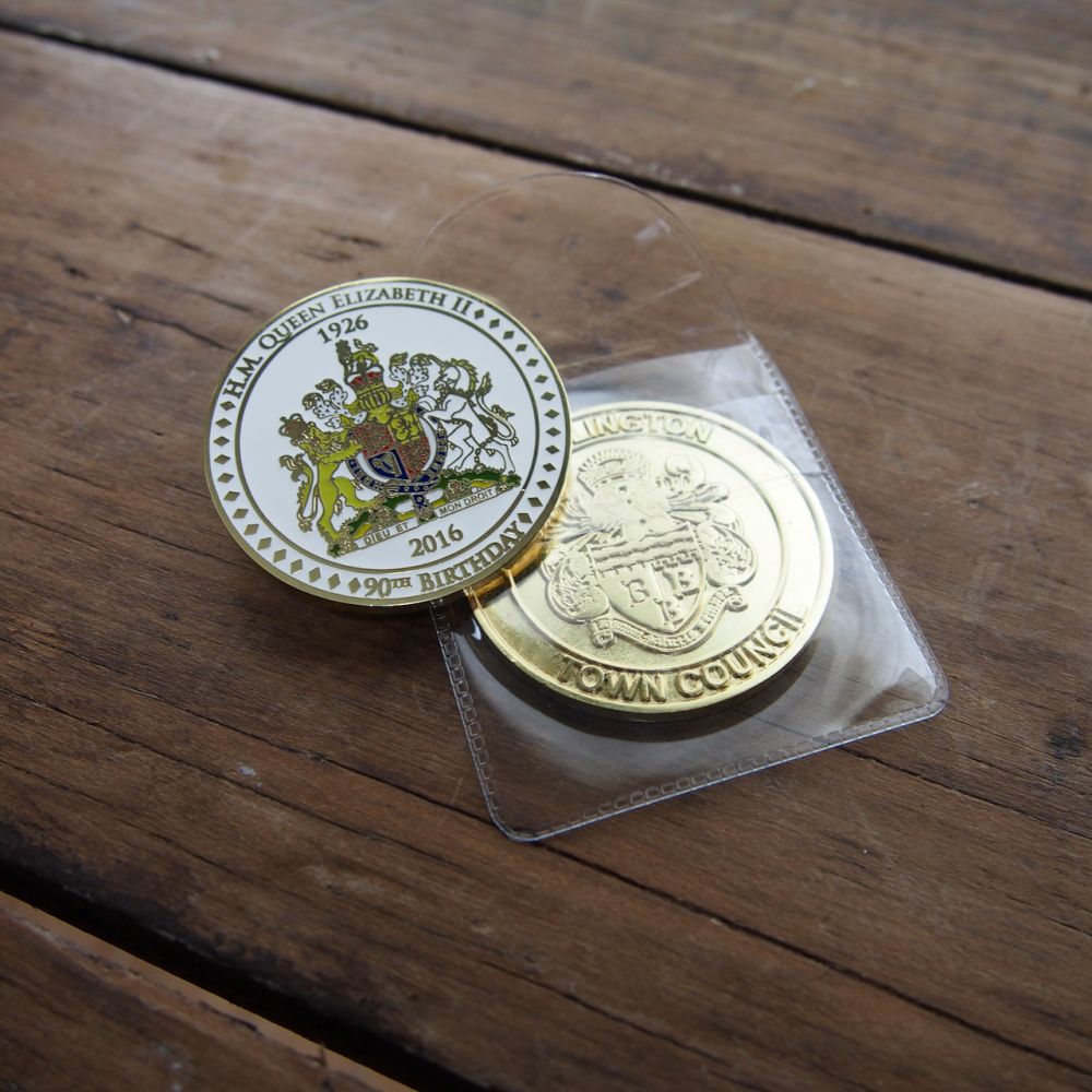 Branded Stamped Iron Coin (40mm)