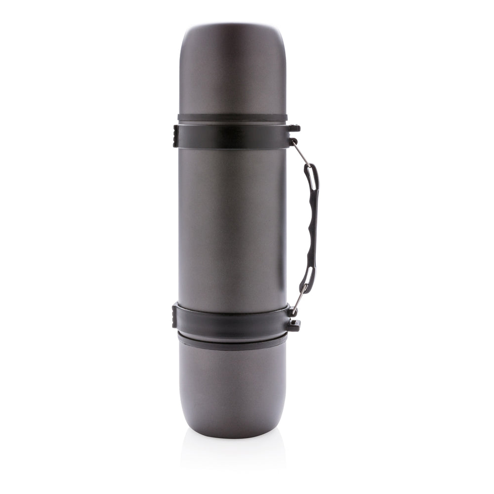 Branded Vacuum flask with 2 cups