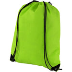 Branded Evergreen non-woven drawstring backpack 5L