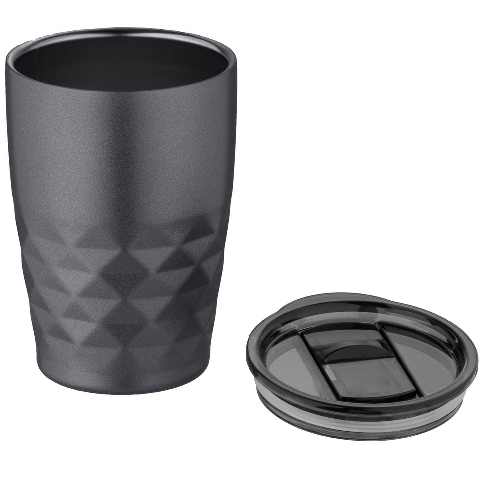 Branded Geo 350 ml copper vacuum insulated tumbler