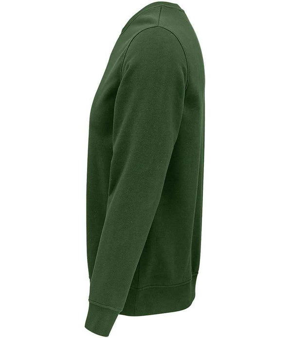 SOL'S Unisex Comet Organic Sweatshirt Bottle Green