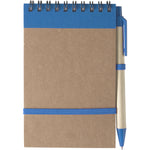 Branded Boraraigh Cardboard notebook with ballpen