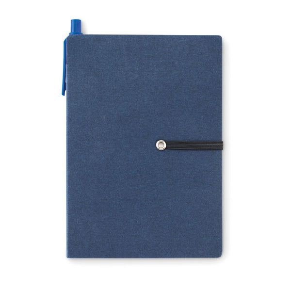 Branded Recycled Carton Notebook w/pen & memo pad