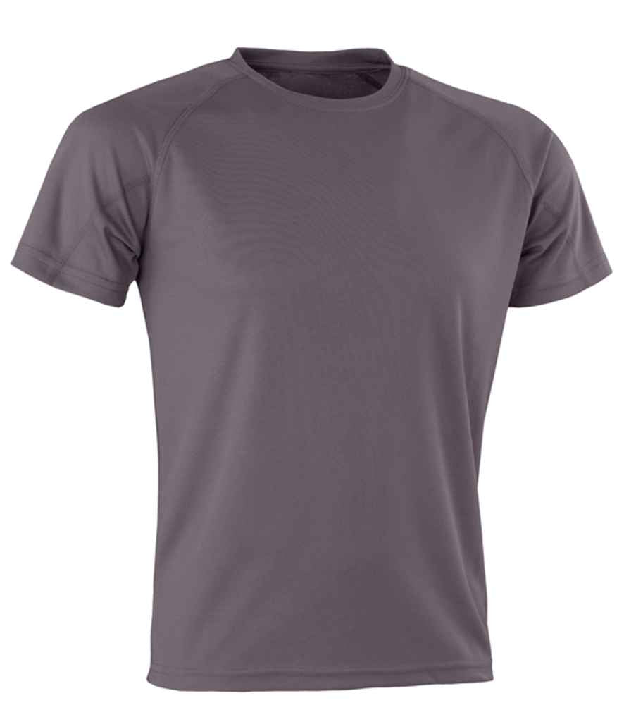 Spiro Impact Performance Aircool T-Shirt Grey