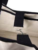 Branded VINGA Volonne AWARE™ recycled canvas beach bag