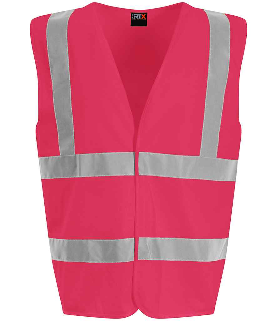 Pro RTX High Visibility Waistcoat Pink