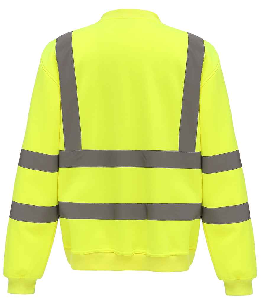 Yoko Hi-Vis Sweatshirt Yellow