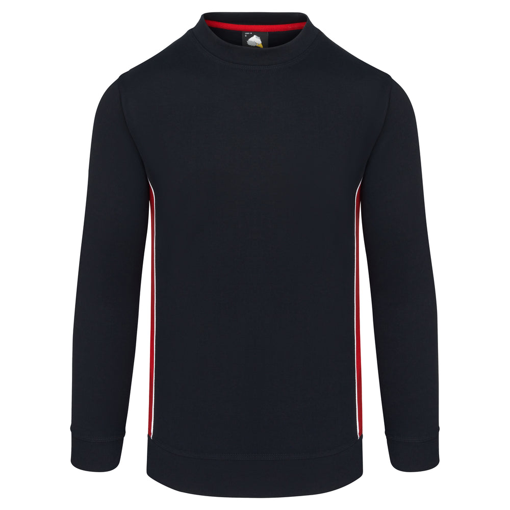 Orn Silverswift Two Tone Sweatshirt Navy/Red