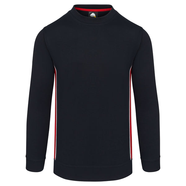Orn Silverswift Two Tone Sweatshirt Navy/Red