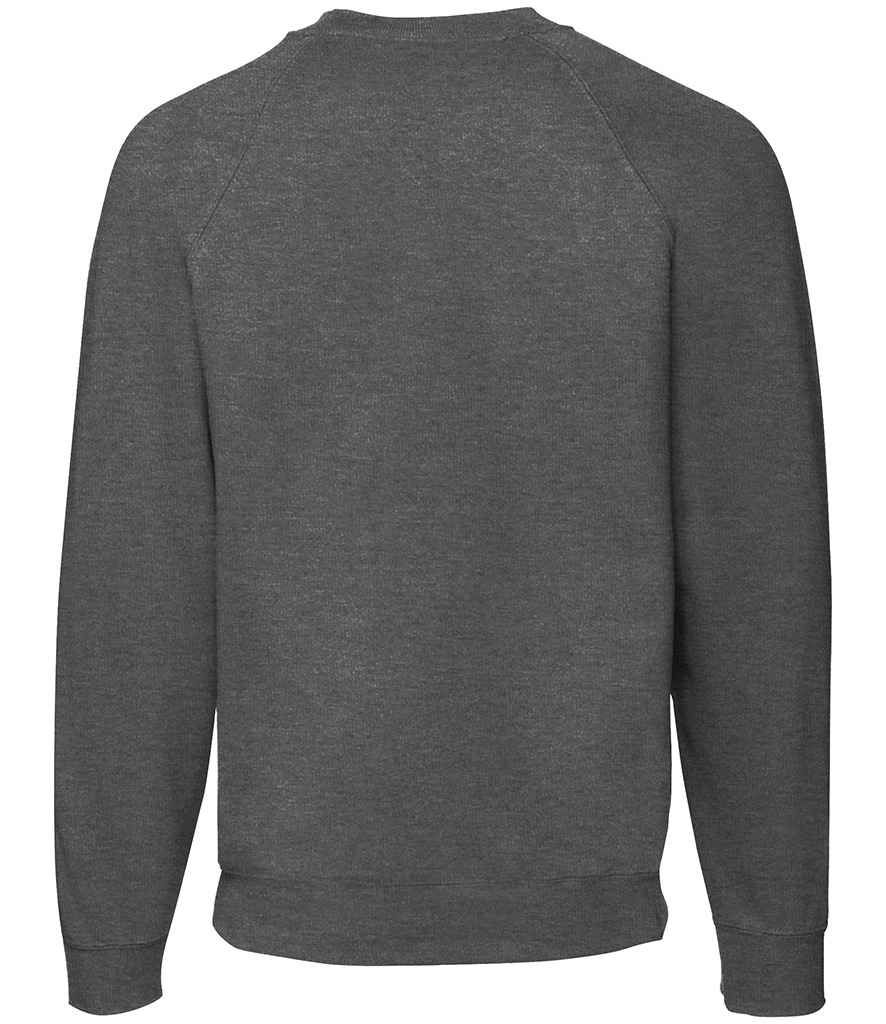 Fruit of the Loom Classic Raglan Sweatshirt Dark Heather