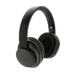 Branded Terra RCS recycled aluminium wireless headphone