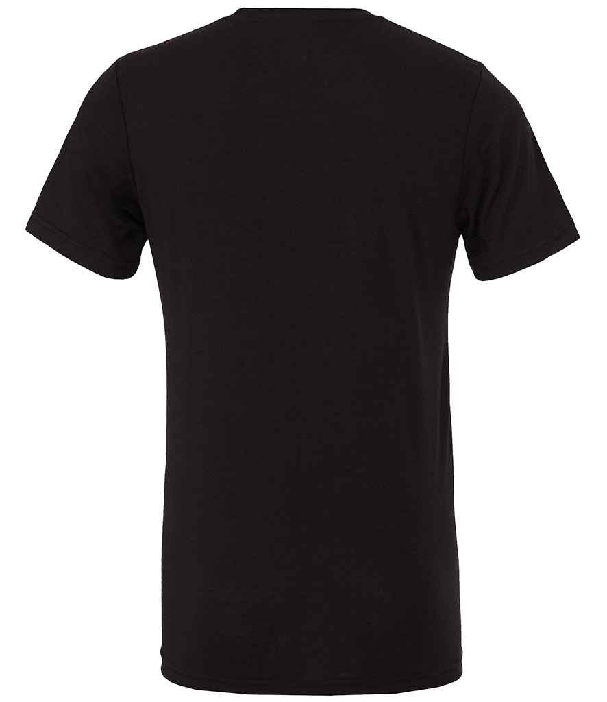 Canvas Unisex Tri-Blend T-Shirt Solid Black Tri-Blend