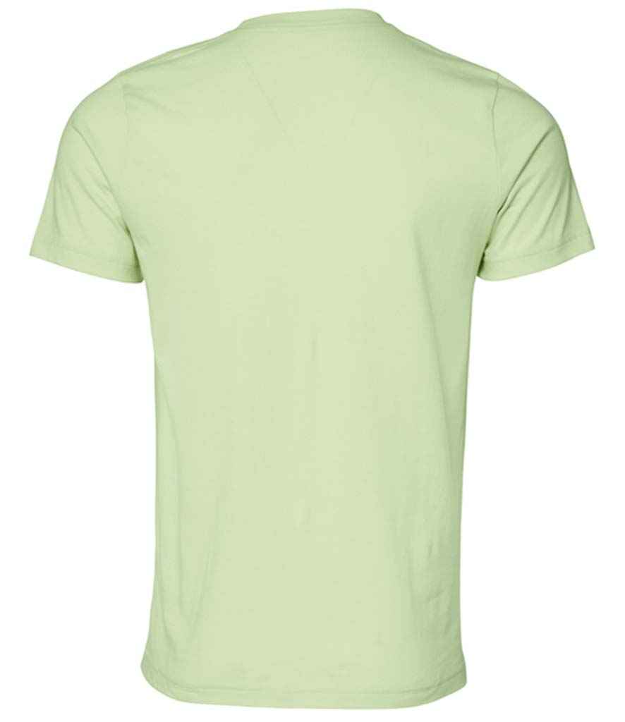 Canvas Unisex Crew Neck T-Shirt Spring Green