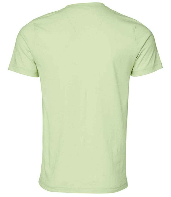 Canvas Unisex Crew Neck T-Shirt Spring Green
