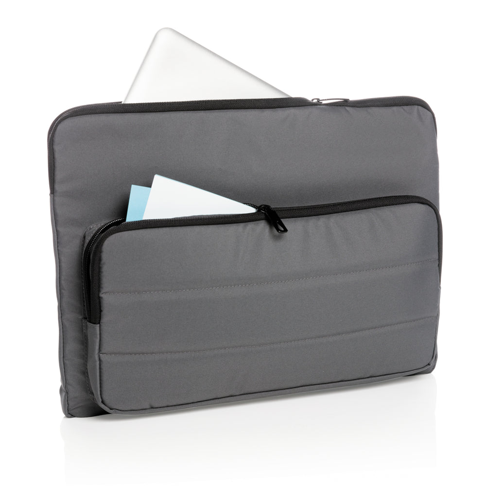 Branded Impact AWARE™ RPET 15.6" laptop sleeve