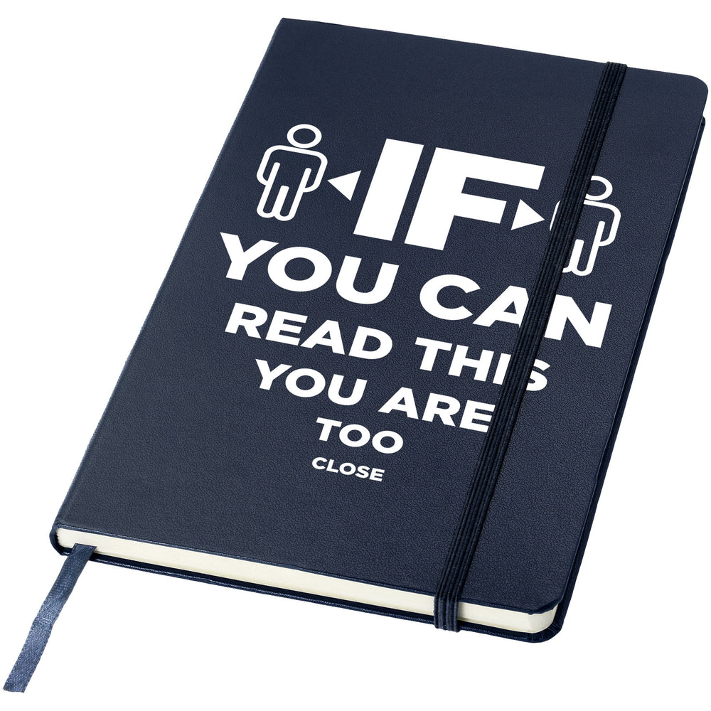 Branded Classic A5 hard cover notebook