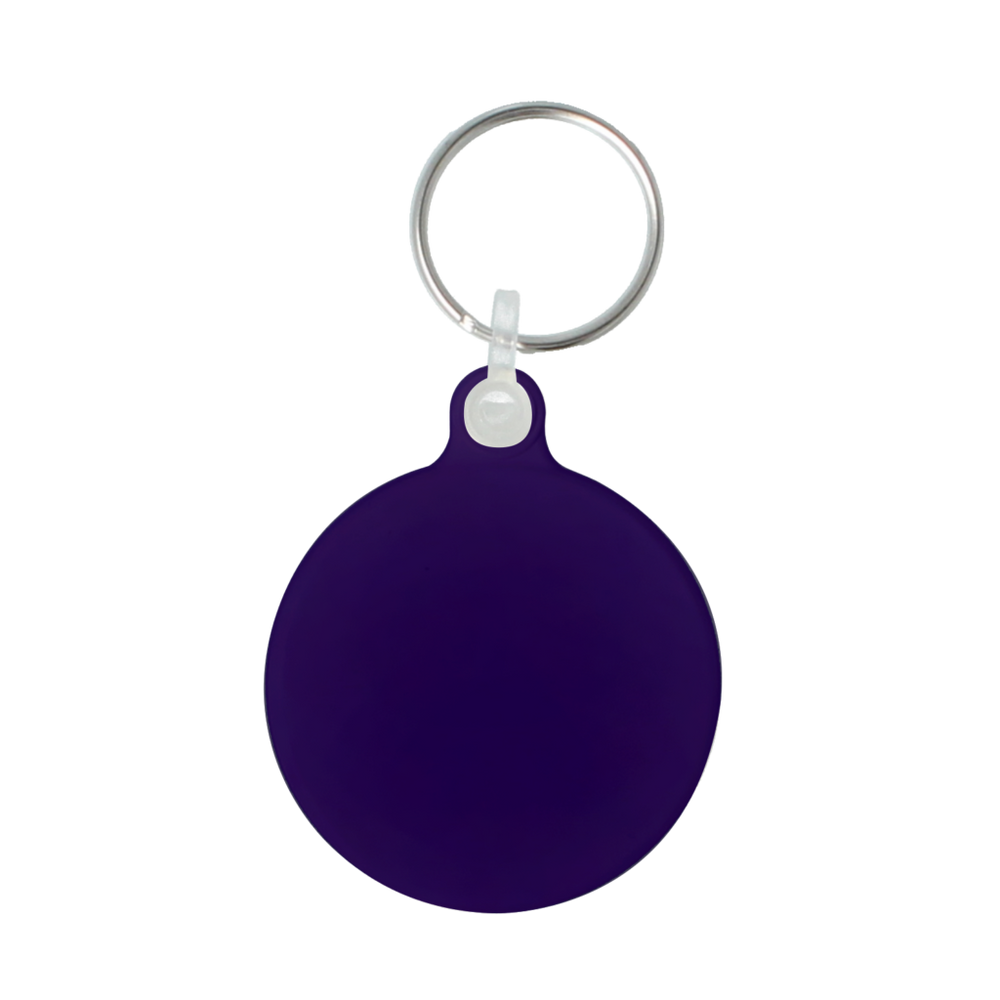45mm Circle Keyring