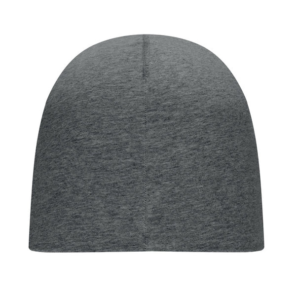 Unisex beanie in cotton Dark Grey