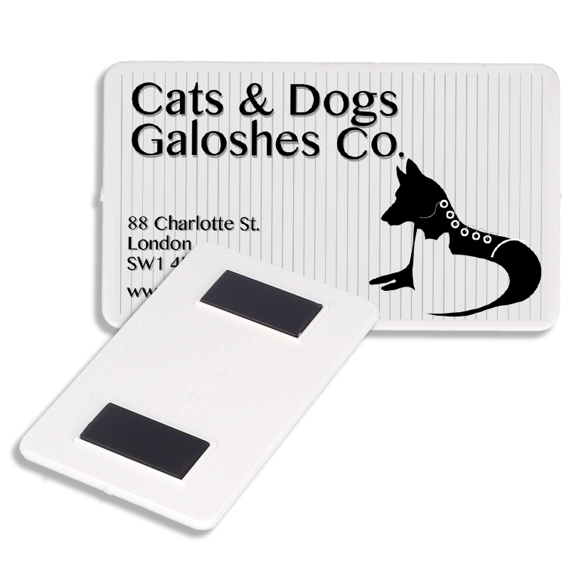 85mm x 50mm Rectangular Fridge Magnet