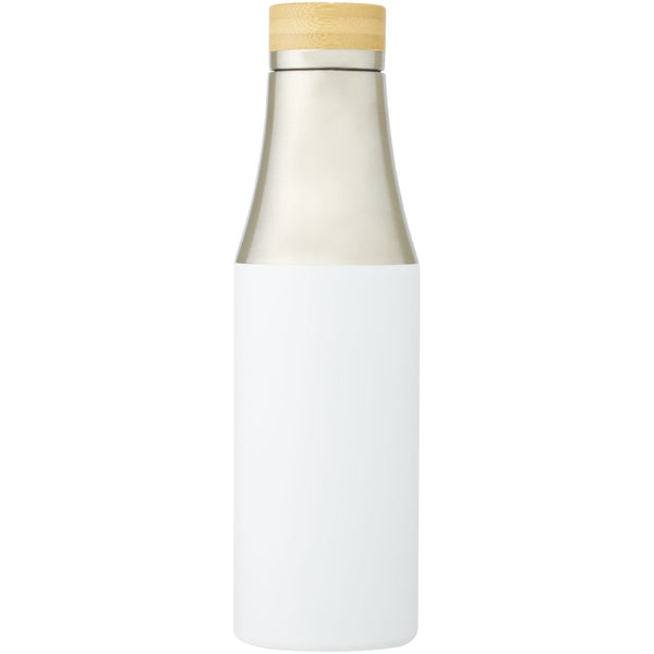 Hulan 540 ml copper vacuum insulated stainless steel bottle with bamboo lid