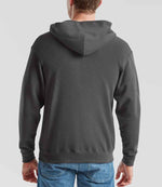 Fruit of the Loom Classic Zip Hooded Sweatshirt Light Graphite