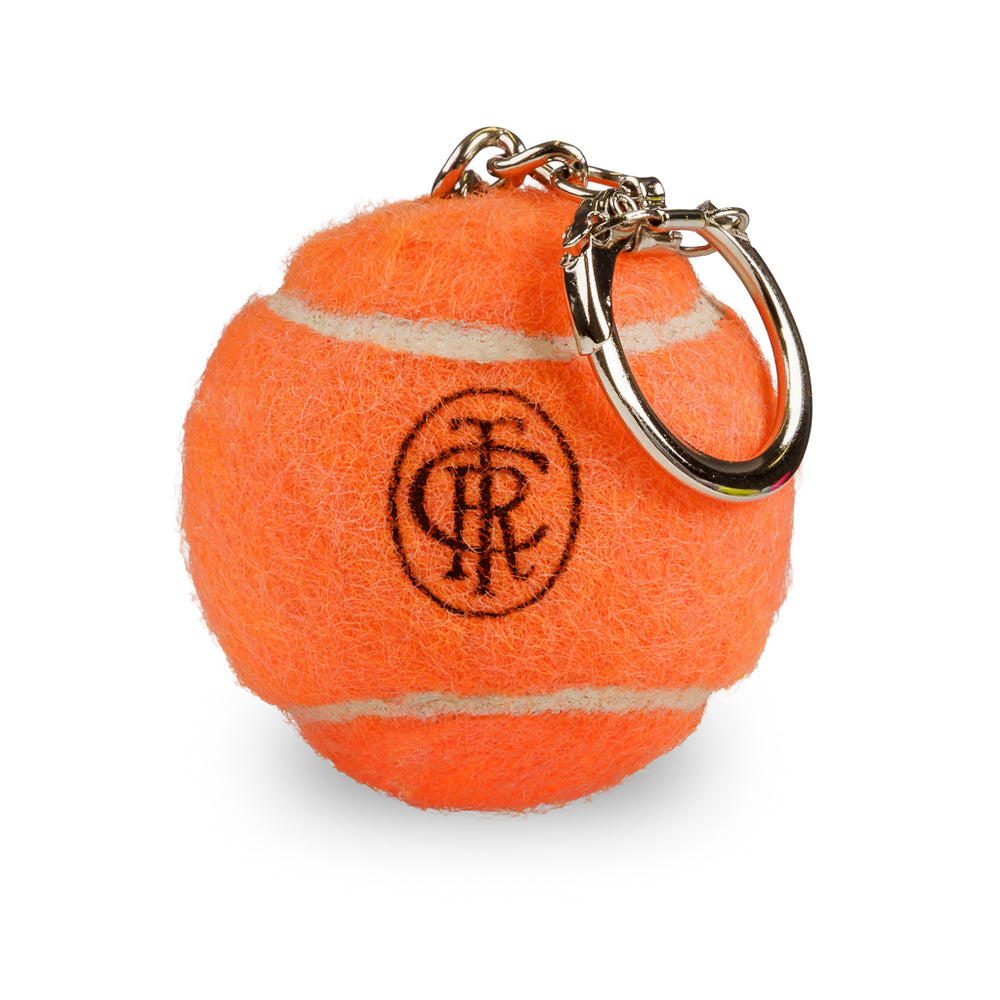 Branded Tennis Ball Keyring