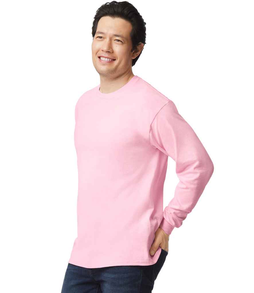 Gildan Ultra Cotton™ Long Sleeve T-Shirt Light Pink