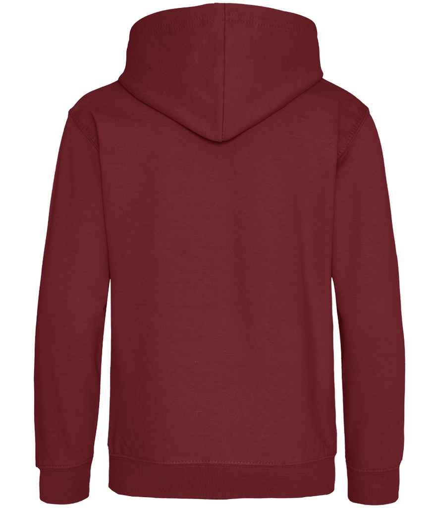 AWDis Kids Hoodie Red Hot Chilli