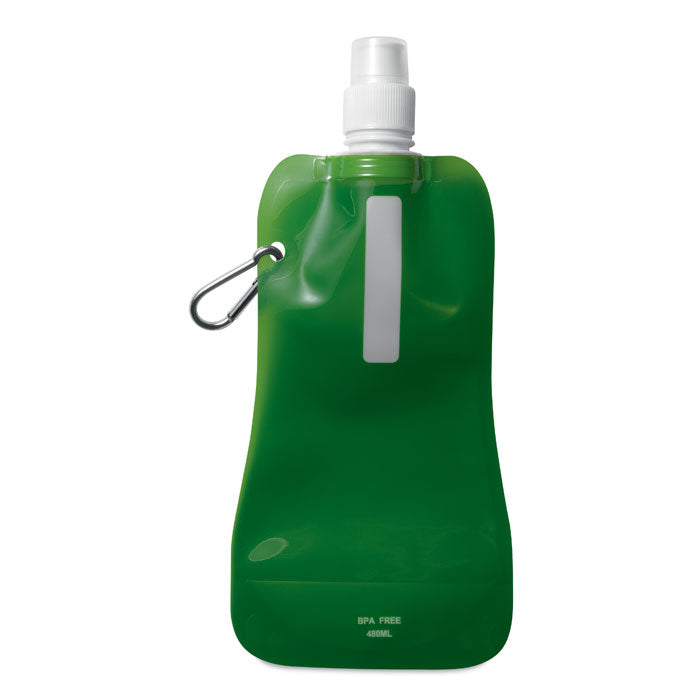 Promotional Foldable water bottle | Roll up Eco Bottle with Carabiner