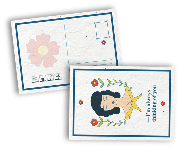 Seeded Paper Postcards A7 (1PP)