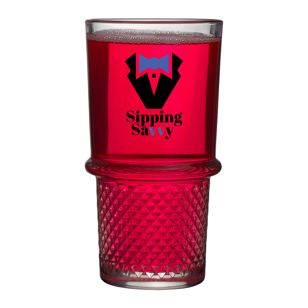 Branded New York Hi-Ball Glass