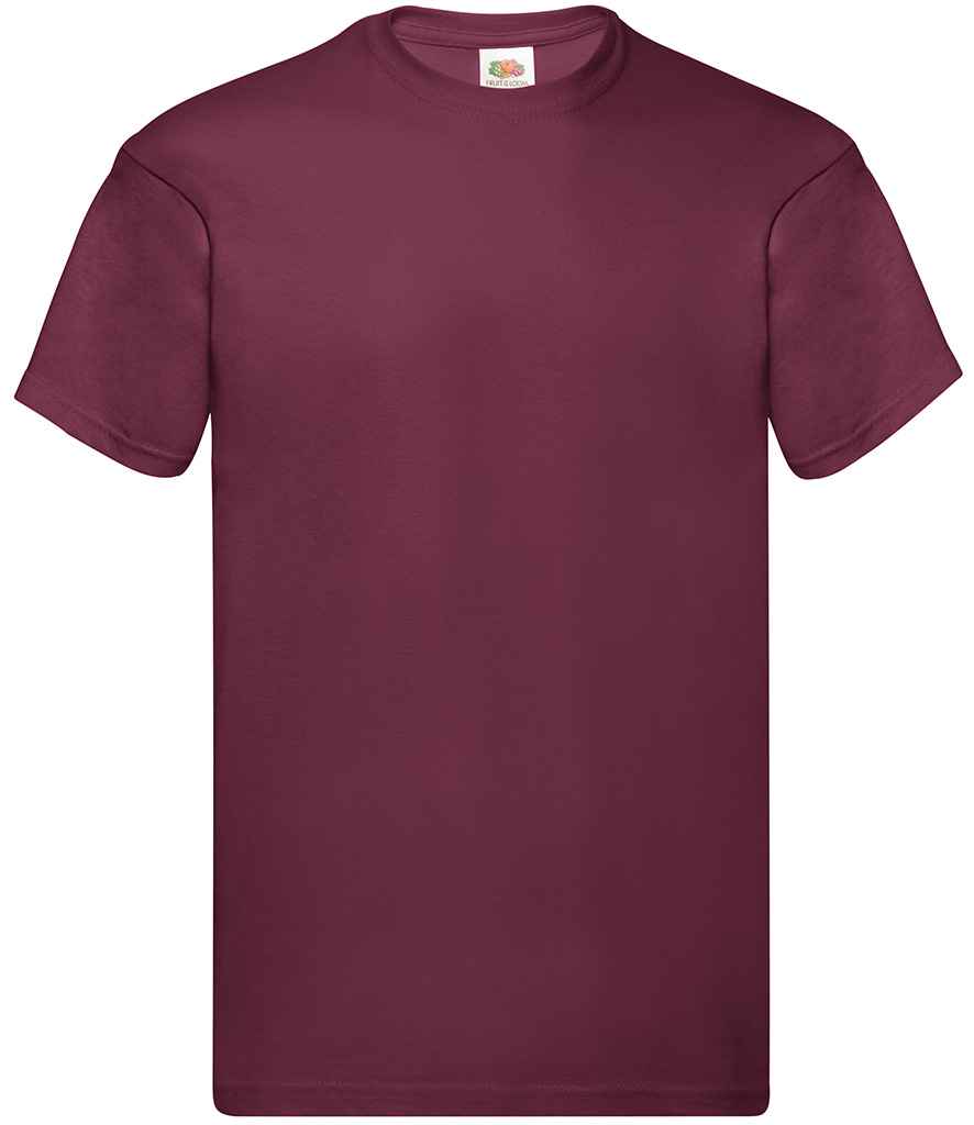 Fruit of the Loom Original T-Shirt Burgundy
