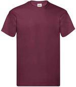 Fruit of the Loom Original T-Shirt Burgundy