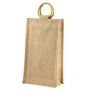 Branded Two Bottle Wine Bag