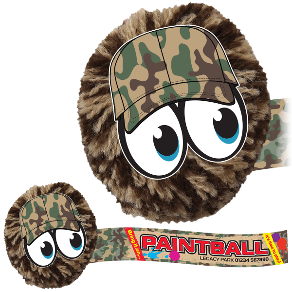 Logobug Mopheads Camouflage Cap Mophead