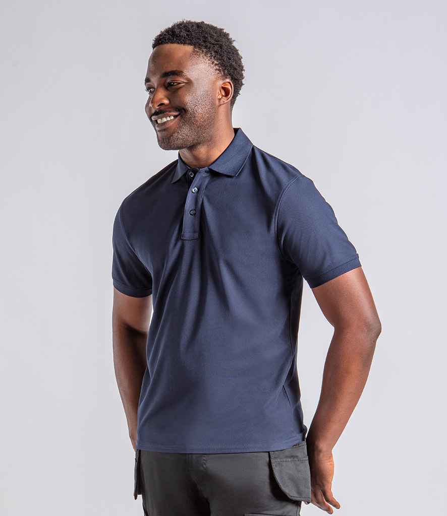 Pro RTX Pro Wicking Piqué Polo Shirt Navy