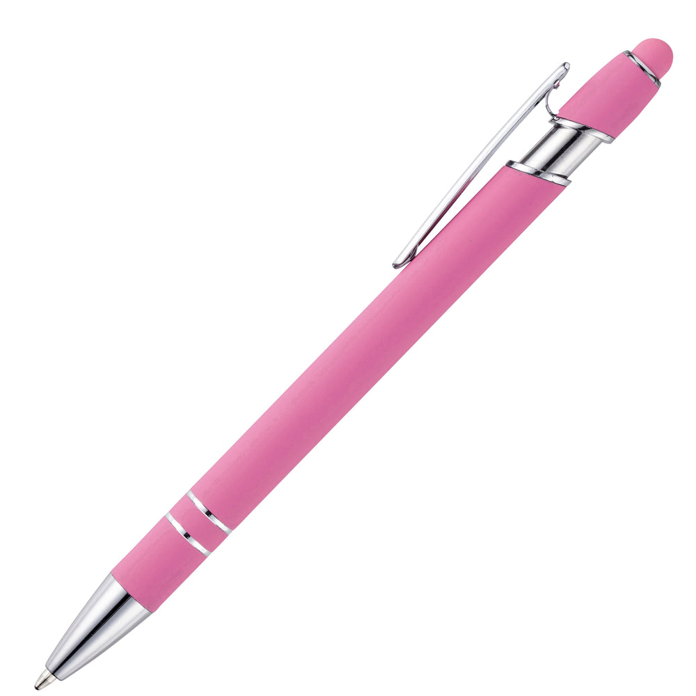 Branded NIMROD TROPICAL SOFT FEEL stylus ball pen