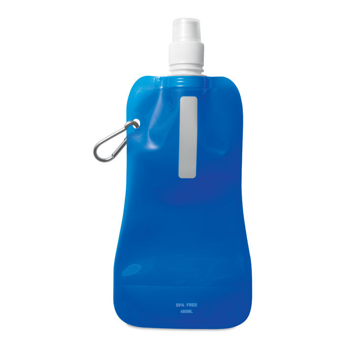 Promotional Foldable water bottle | Roll up Eco Bottle with Carabiner
