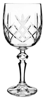 Branded 220ml Flamenco Crystalite Full Cut Goblet