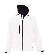 SOL'S Replay Hooded Soft Shell Jacket White