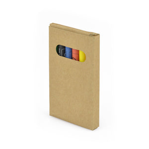 6pcs Crayon set in card box | Branded Crayons