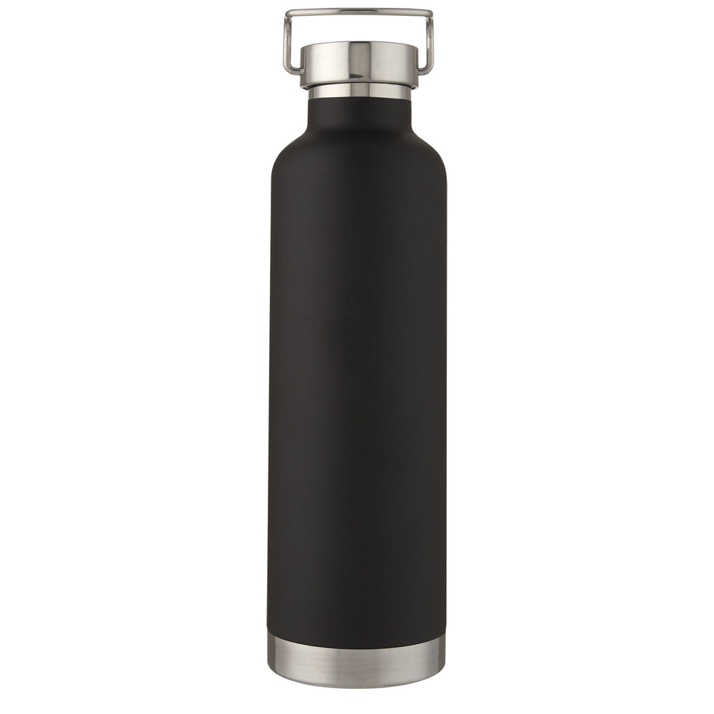 Branded Thor 1 L copper vacuum insulated water bottle