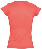 SOL'S Ladies Moon V Neck T-Shirt Coral