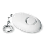 Personal alarm with key ring