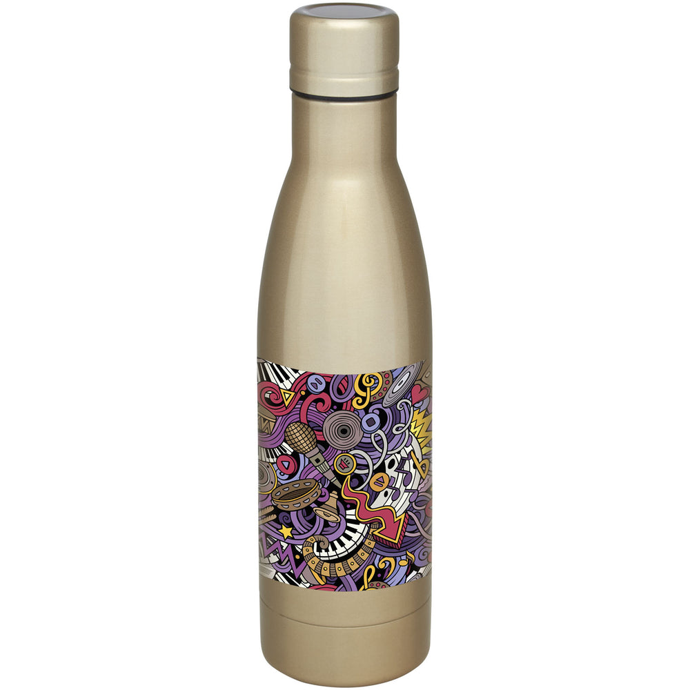 Branded Vasa 500 ml copper vacuum insulated water bottle