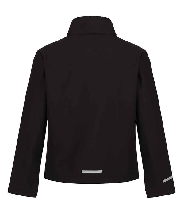 Regatta Kids Ablaze Soft Shell Jacket Black/Black