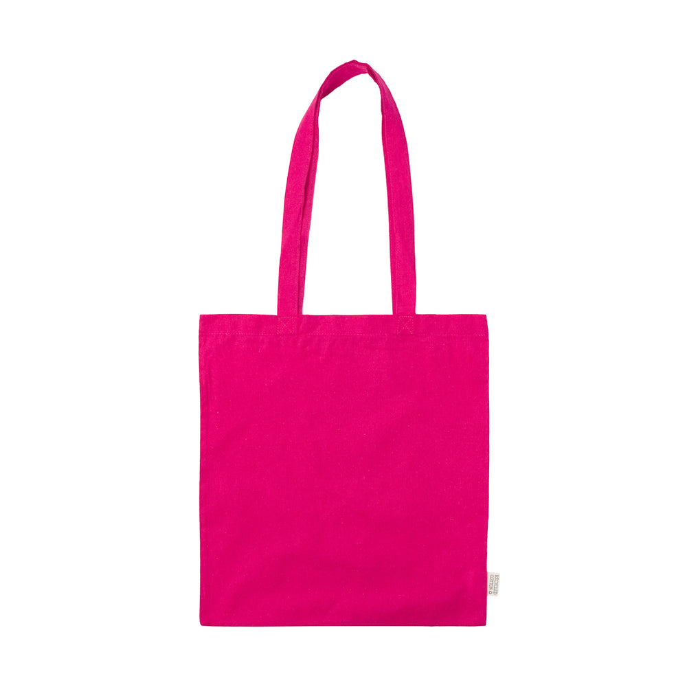Promotional Coloured Recycled Cotton Tote Bag