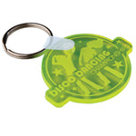 Bespoke Acrylic Keyrings Embossed to Design